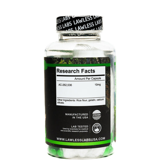 AC-262 -ACCADRINE CAPS -10 MG / pill -60 CAPSULES Bottle